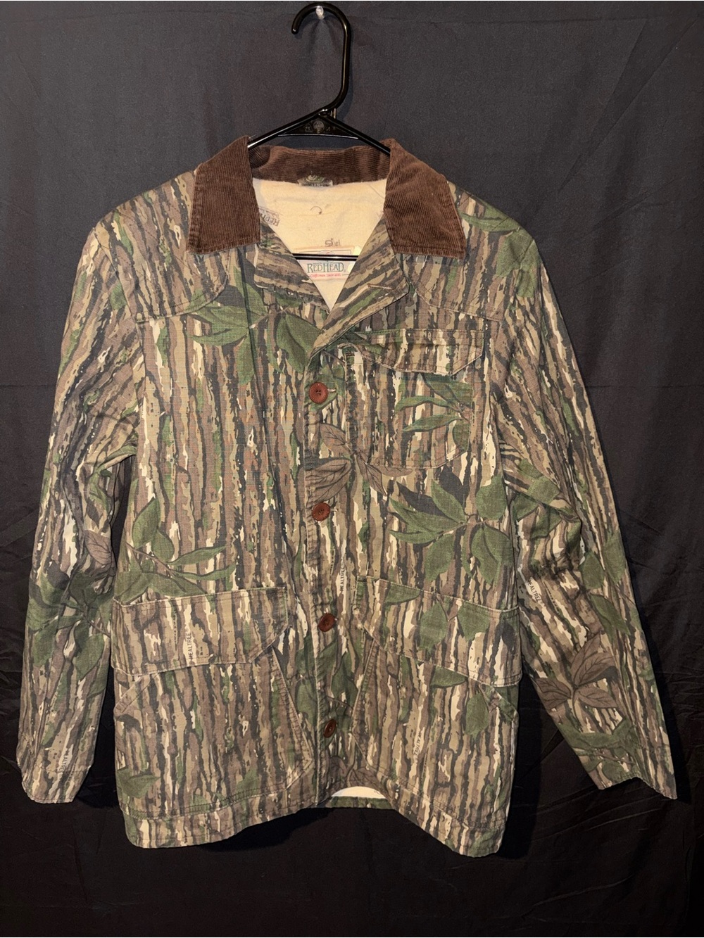 Vintage RedHead Camo Hunting Chore Coat